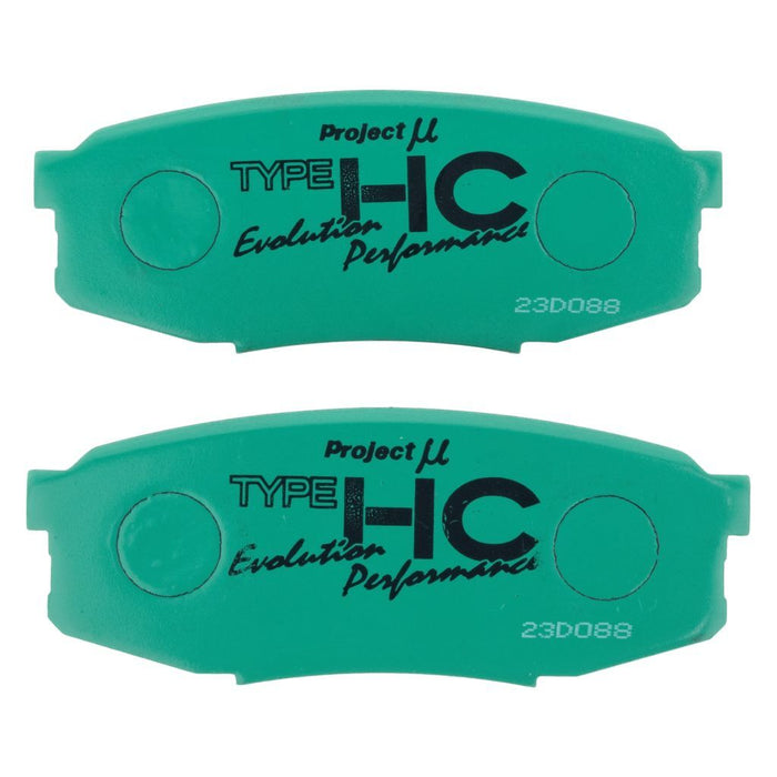 Project Mu R176-HC-EP Sports Performance Brake Pad Set
