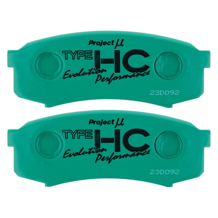 Project Mu R197-HC-EP Sports Performance Brake Pad Set