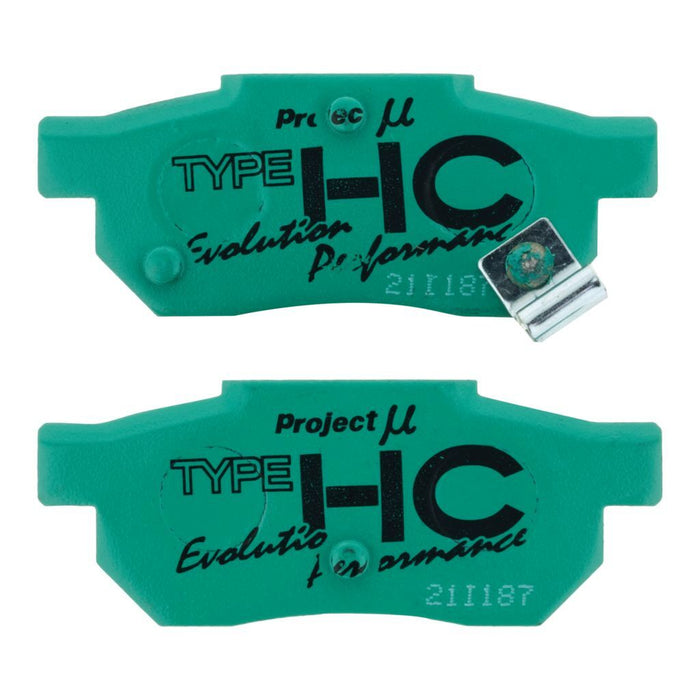 Project Mu R388-HC-EP Sports Performance Brake Pad Set