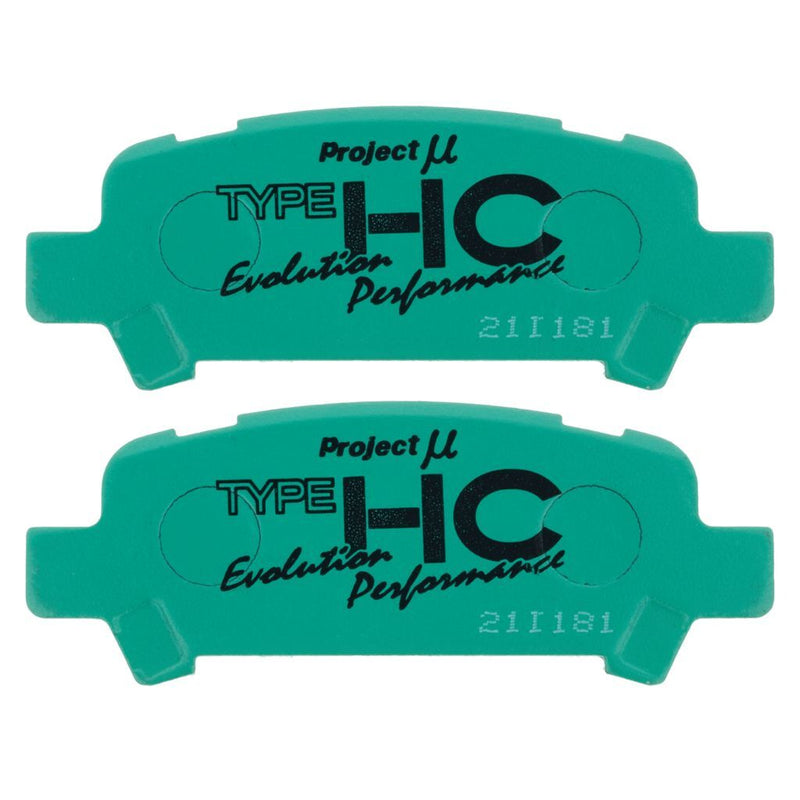 Project Mu R912-HC-EP Sports Performance Brake Pad Set