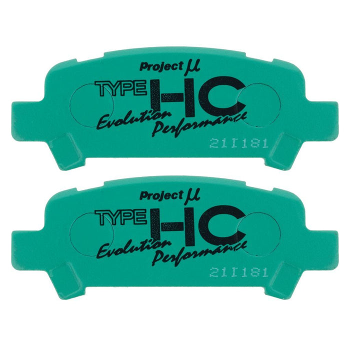 Project Mu R912-HC-EP Sports Performance Brake Pad Set