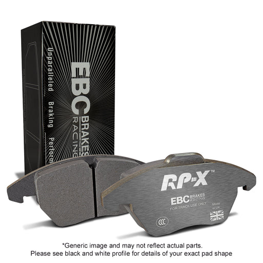 EBC DP81758RPX illustrative generic brake pad image; product appearance may vary