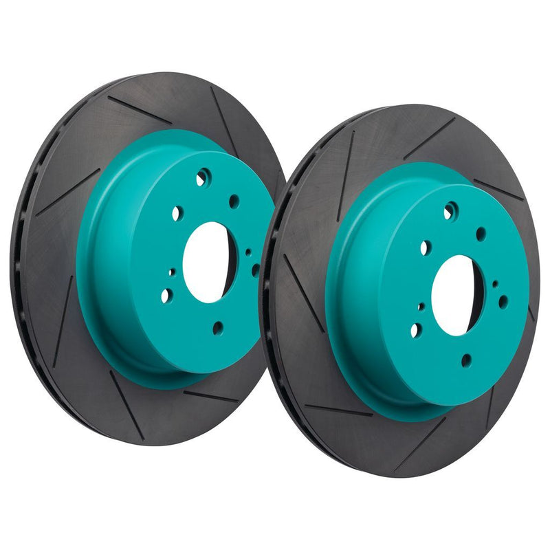 Project Mu SCRN012 SCR Brake Disc Rotor Pair - Nissan Skyline R34 GT-R Nur Spec II