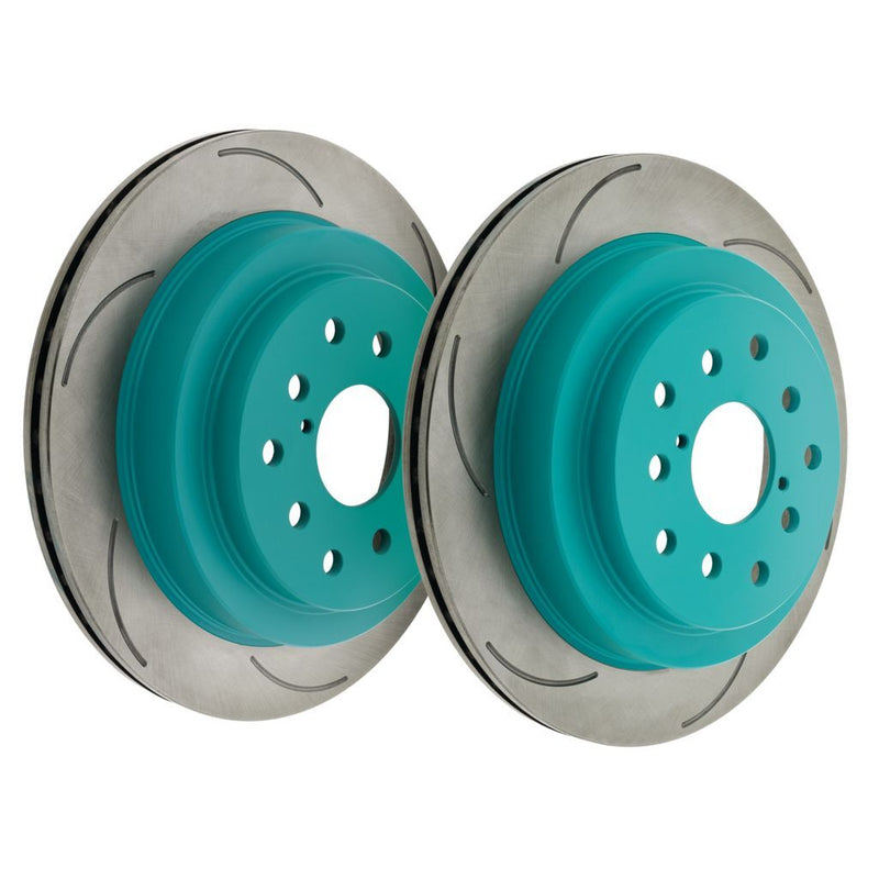 Project Mu SPPF203-S6 SCR Pure Plus 6 Brake Disc Rotor Pair - Subaru Impreza WRX STi