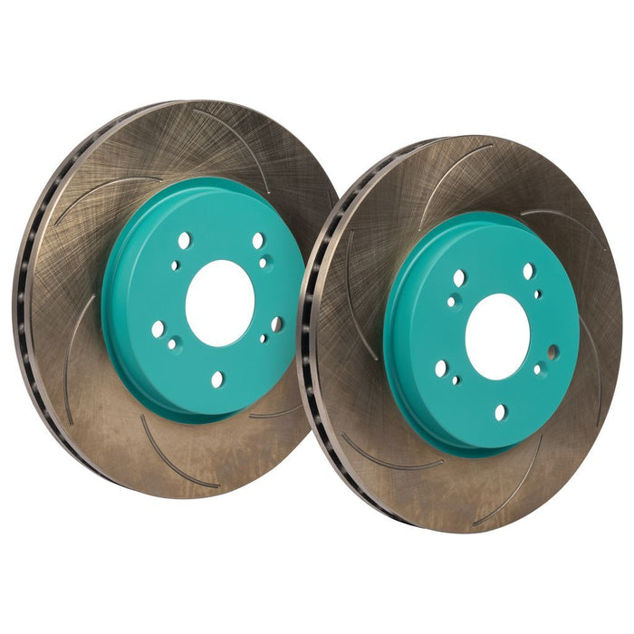 Project Mu SPPH112-S6 SCR Pure Plus 6 Brake Disc Rotor Pair - Honda Accord Euro CL9 (Front)