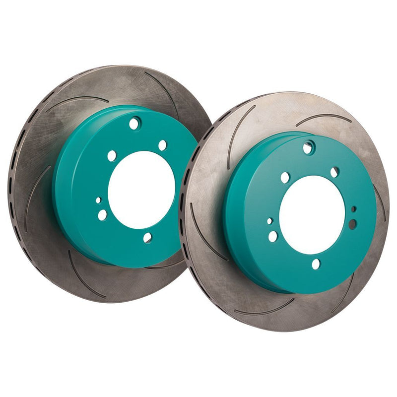 Project Mu SPPM203-S6 SCR Pure Plus 6 Brake Disc Rotor Pair - Mitsubishi