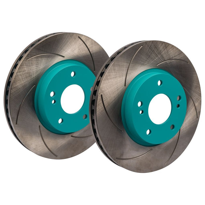 Project Mu SPPN105-S6 SCR Pure Plus 6 Brake Disc Rotor Pair - R33 Skyline GTS-T (Front)