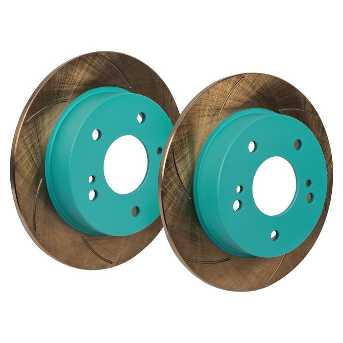 Project Mu SPPN202-S6 SCR Pure Plus 6 Brake Disc Rotor Pair - Nissan Silvia S14/S15 (Rear)