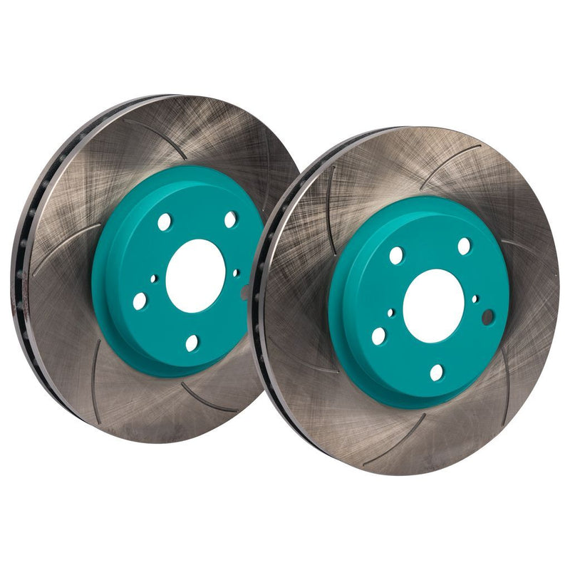 Project Mu SPPT101-S6 SCR Pure Plus 6 Brake Disc Rotor Pair - Toyota Chaser, Supra (Front)