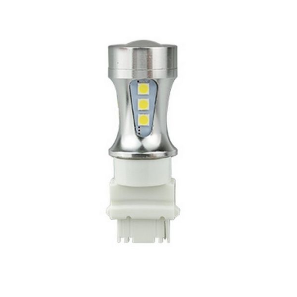 LED Autolamps T20WM White LED Wedge Globe 12/24V Illumination W3X16D W21W Base