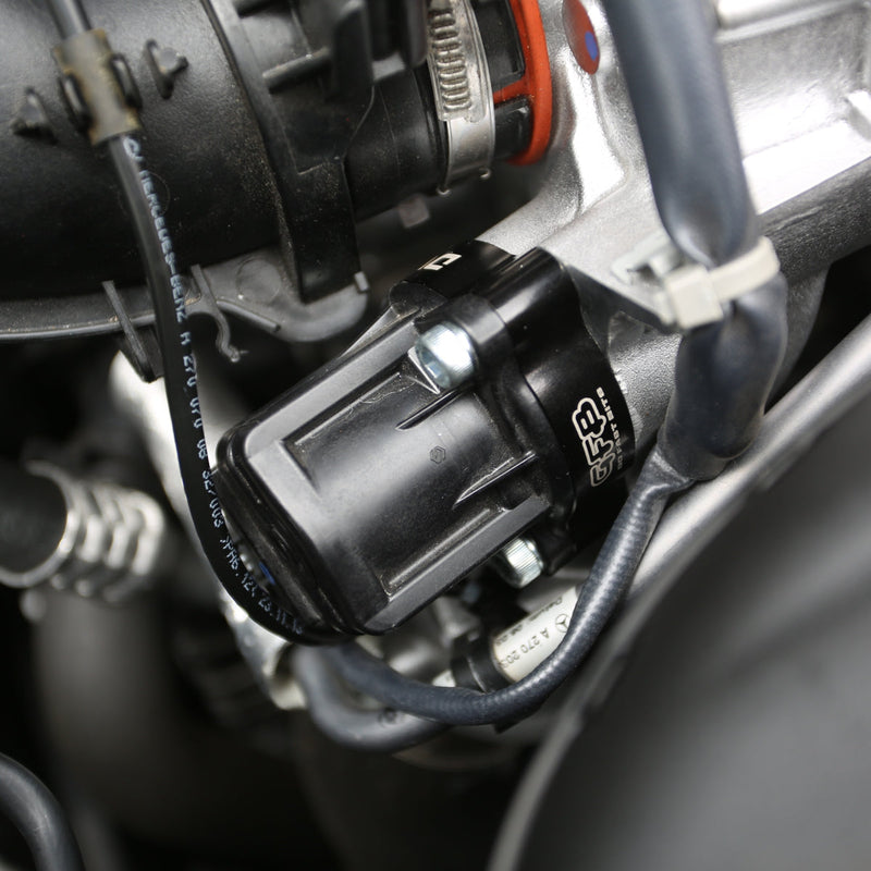 GFB GFB DV+ Diverter Valve - Ford Focus ST (Mk4) / Fiesta ST (Mk8) / Mercedes-Benz A45 AMG (W176) / CLA45 AMG (C117) / Volvo S60/V60 (P3), product image, part T9358