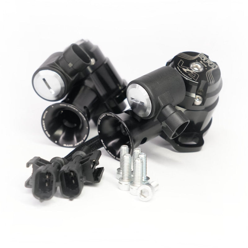 GFB GFB VTA Dual Diverter Valves with Integrated Solenoid - Alfa Romeo Giulia/Stelvio Quadrifoglio (952/949) 2.9, product image, part T9416-2