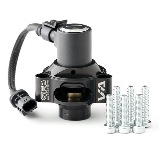 GFB GFB VTA Diverter Valve with Integrated Solenoid - Ford Fiesta/Focus ST (Mk4) Mustang Ecoboost (S550) Ranger Raptor, product image, part T9484