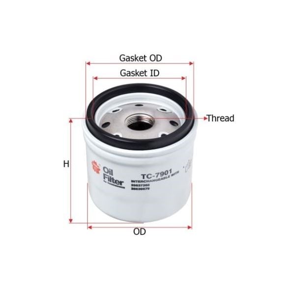 Sakura TC-7901 Oil Filter