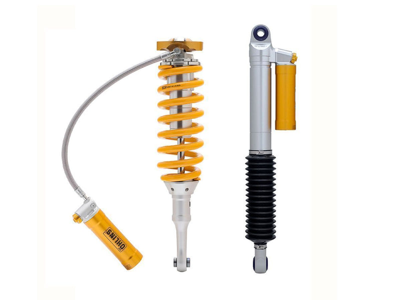 Ohlins Adventure 2 Way adjustable shocks Toyota Hilux 2015-22 AN120/AN130