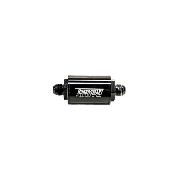 TurboSmart TS-0402-1131 FPR Billet Fuel Filter 10um -8AN - Black