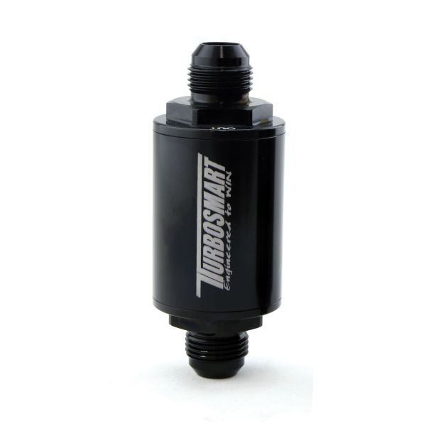TurboSmart TS-0402-1132 FPR Billet Fuel Filter 10um -10AN - Black