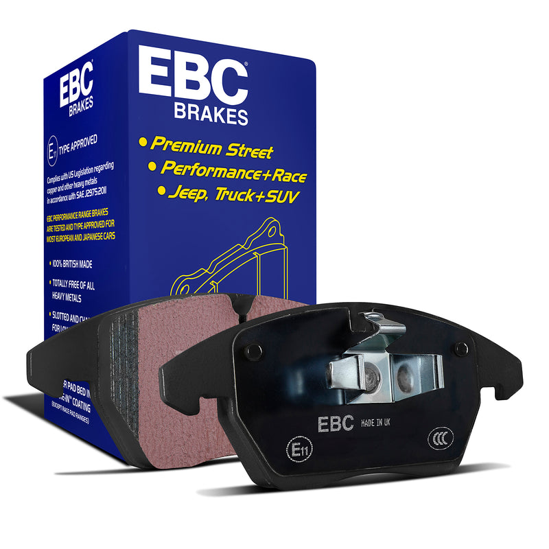 EBC DP1817/2 illustrative generic brake pad image; product appearance may vary