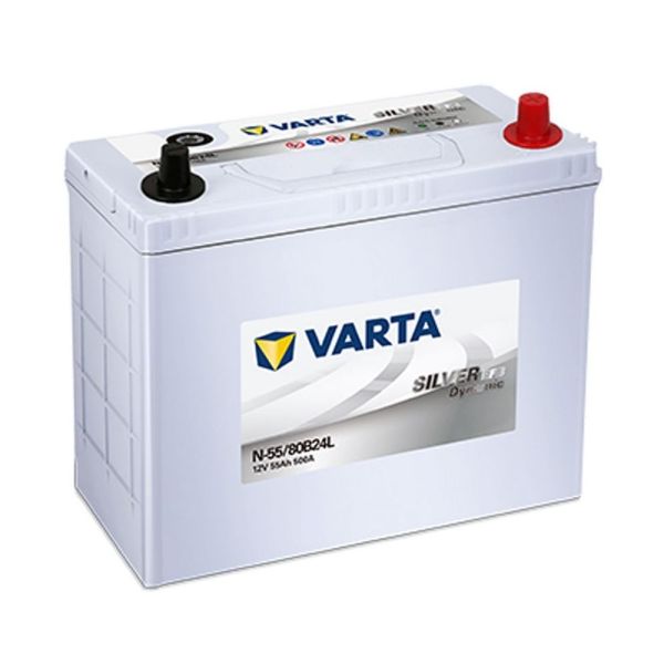 Varta N-55/80B24L Silver Dynamic EFB Battery
