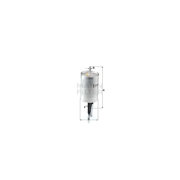 Mann Fuel Filter WK832/1