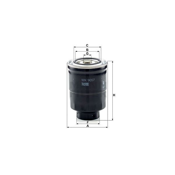 Mann Fuel Filter WK9057z