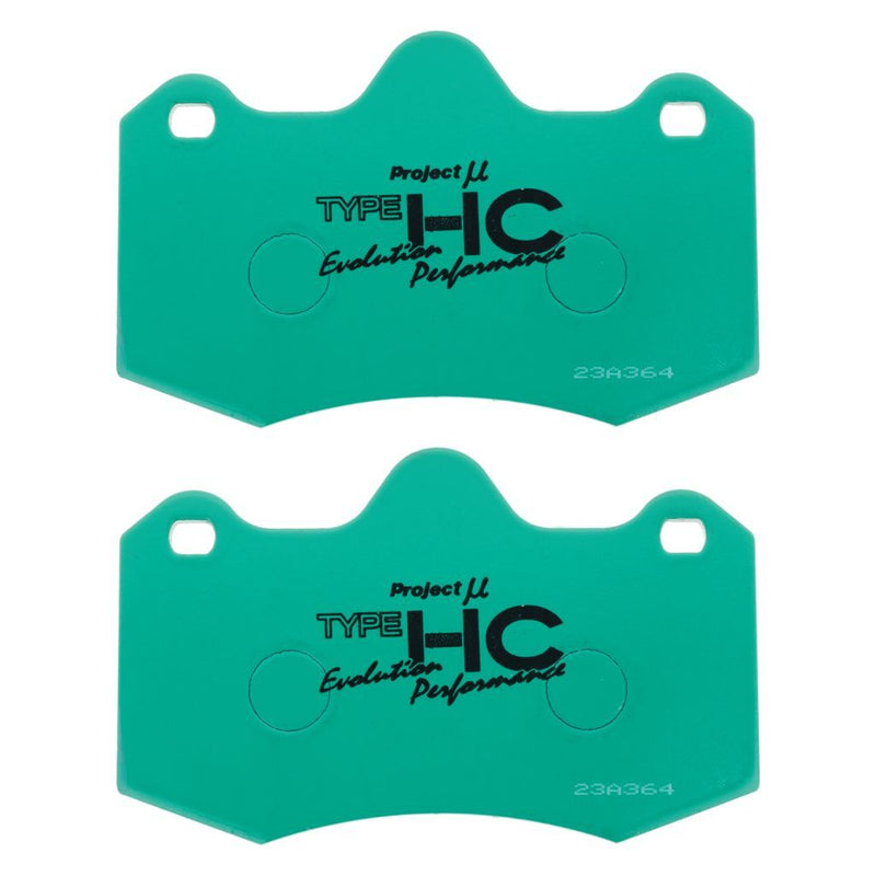 Project Mu Z398-HC-EP Sports Performance Brake Pad Set