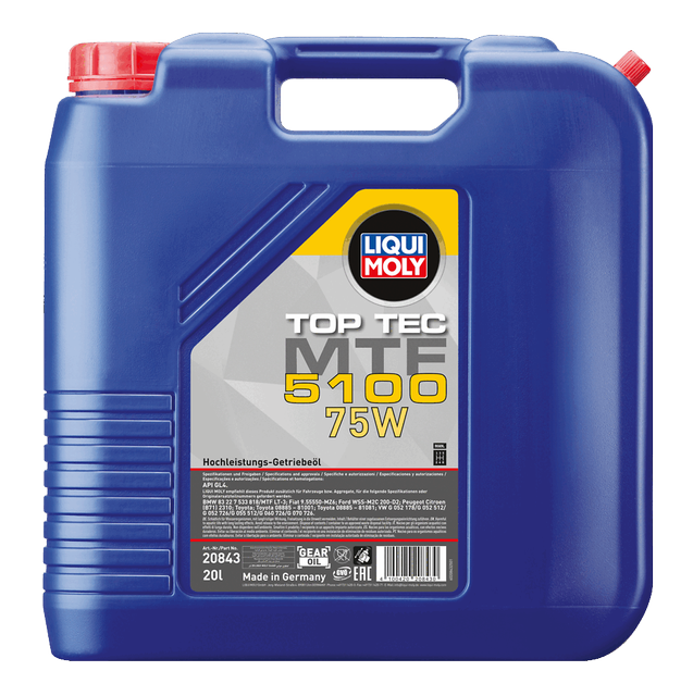LIQUI MOLY Top Tec MTF 5100 75W 20 L 20843