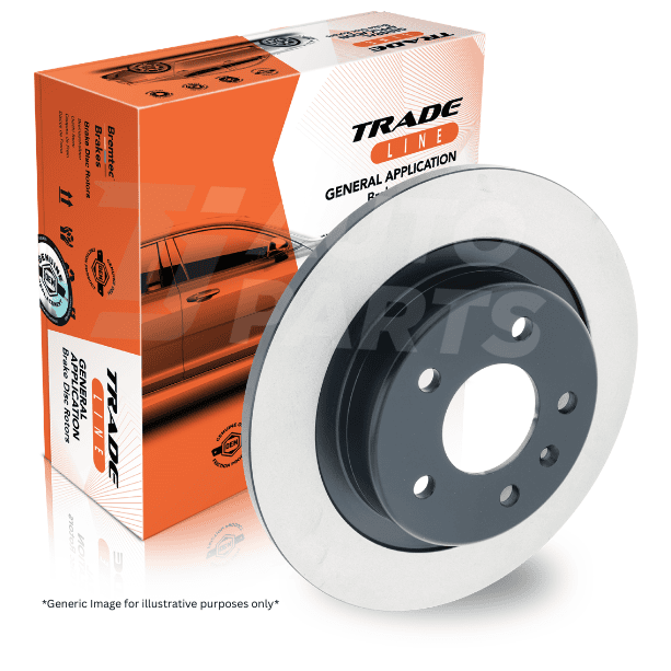 Bremtec BDR28860TL Trade-Line Brake Disc Rotor Pair