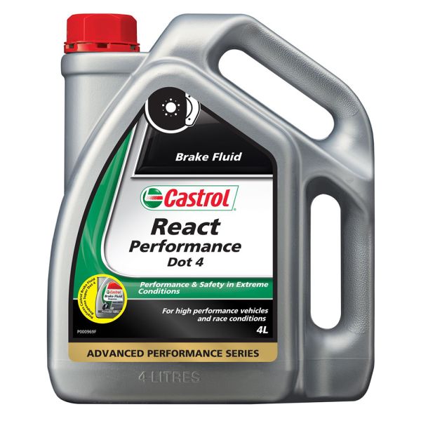 Castrol React Performance DOT4 Brake fluid 4L 3377736