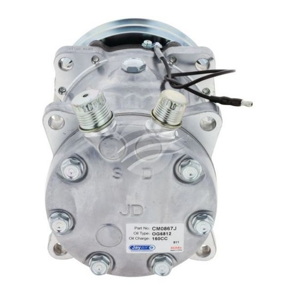 Jayair CM0867J A/C Compressor SD7H15 12V 2A 132mm VOR EAR Mount Je Head with Dust