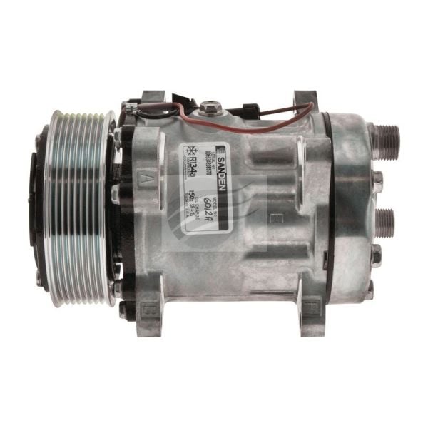 Jayair CM6012 A/C Compressor fits Man Truck SD7H15 24V 8PV 119mm HOR EAR Mount KG Head