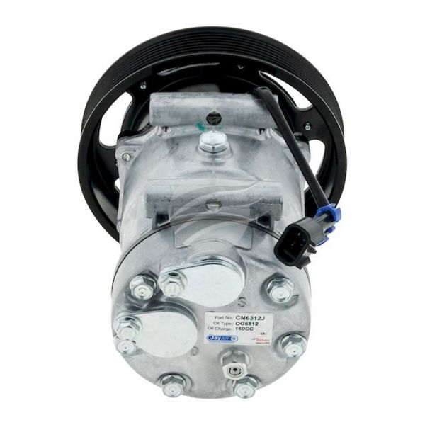 Jayair CM6312J A/C Compressor fits Mack Truck SD7H15 12V 8Pv 176mm Hor Pad Direct Mount