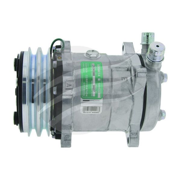 Jayair CM6627 A/C Compressor SD5H14 24V 2A 132mm VOR EAR Mount FL Head