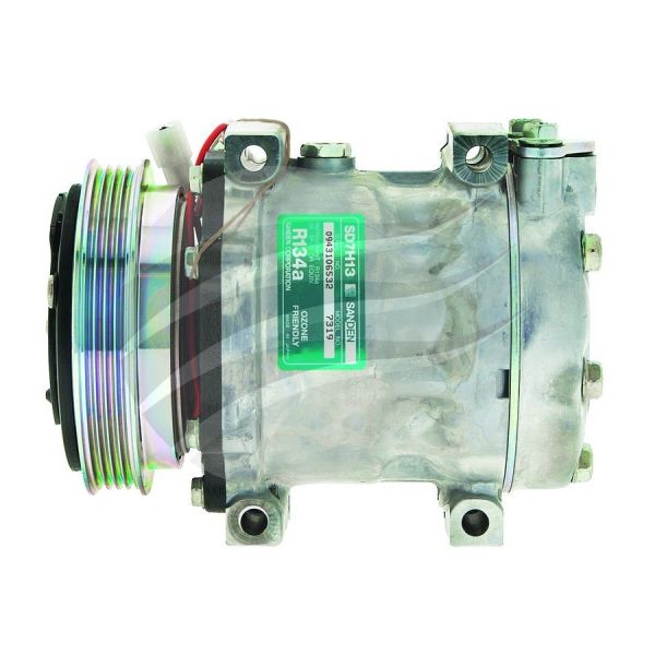 Jayair CM7319 A/C Compressor SD7H13 12V 4PV 119mm VPAD Direct Mount US Head