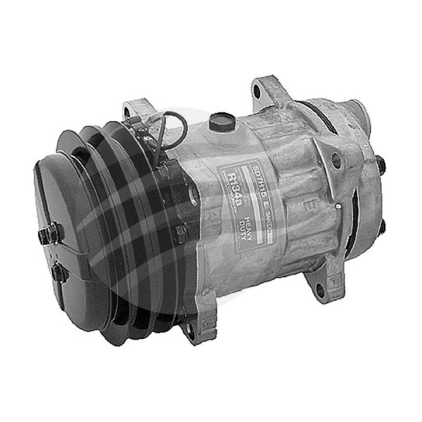 Jayair CM7952 A/C Compressor SD7H15 2A 12V 140mm GM Pad EAR Mount QC Head