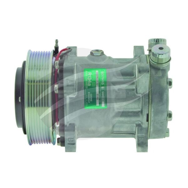 Jayair CM8048 A/C Compressor SD7H15 12V 8PV 132mm VTOR EAR Mount CB Head