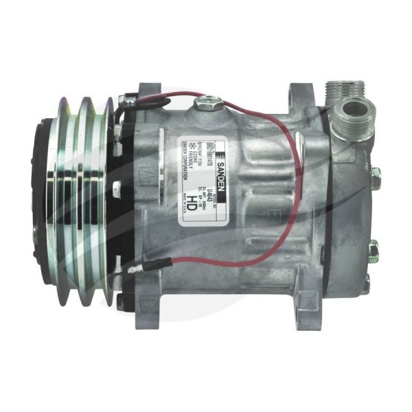 Jayair CM8643 A/C Compressor fits Agco SD7H15 12V 2A 132mm VTOR EAR Mount CB Head