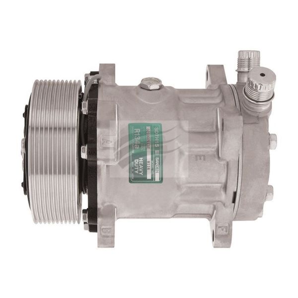 Jayair CMA975 A/C Compressor SD7H15 24V 10PV 125mm VOR EAR Mount JE Head