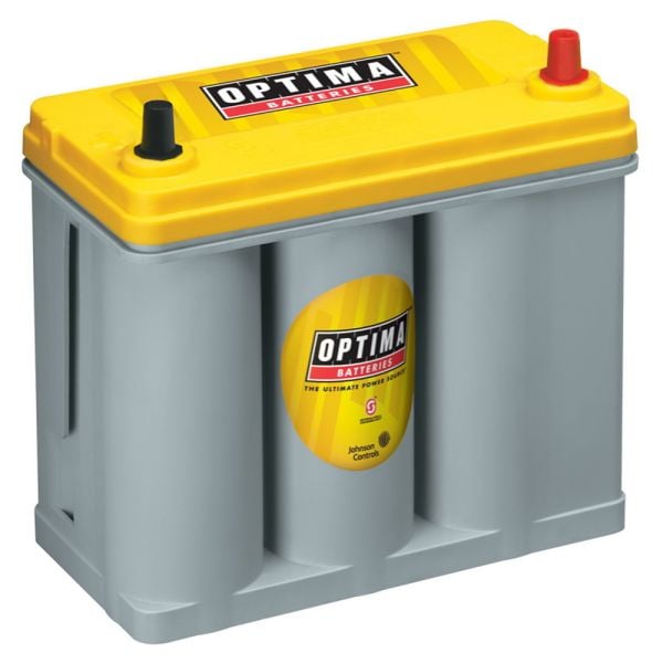 Optima Battery D51RT1 YellowTop Deep Cycle 12V AGM 450 CCA JIS