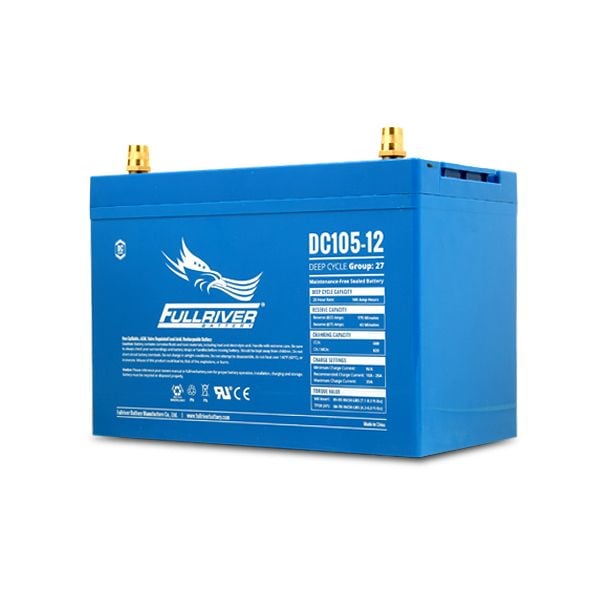 Fullriver DC105-12B DC Series 12V Heavy Duty AGM Battery