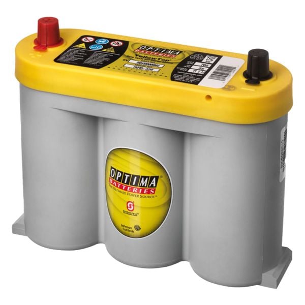 Optima Battery DC6V D6V YellowTop Deep Cycle 6V AGM 765 CCA