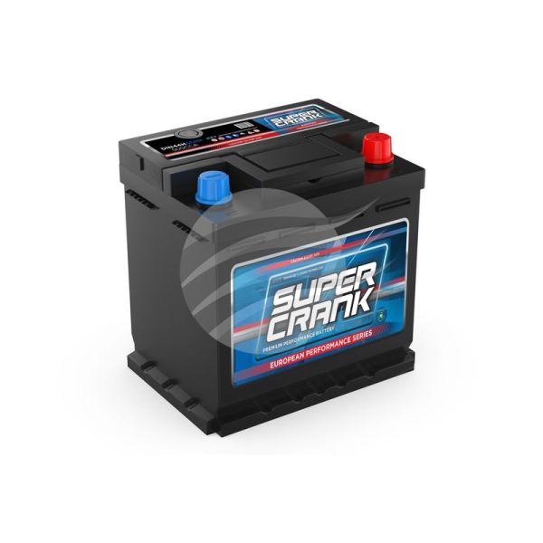 Super Crank DIN44HSCMF Euro Car/Passenger Battery 500CCA