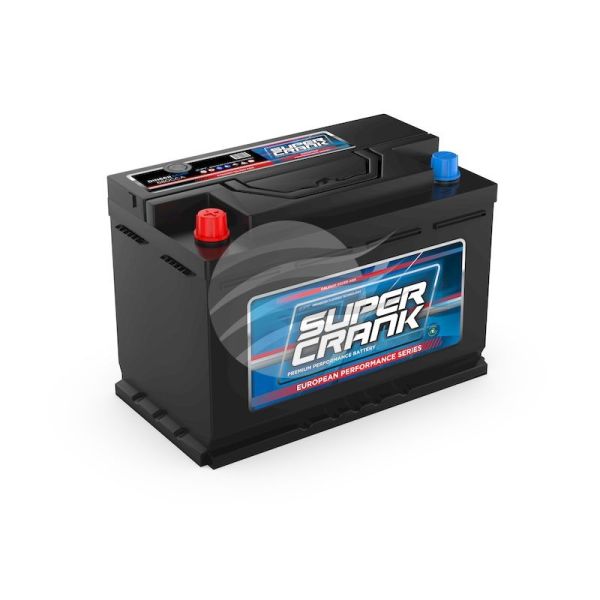 Super Crank DIN66RSCMF Euro Car/Passenger Battery 725CCA