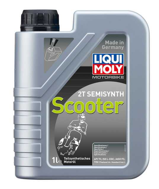 LIQUI MOLY Motorbike 2T Semisynth Scooter 1 L 1621