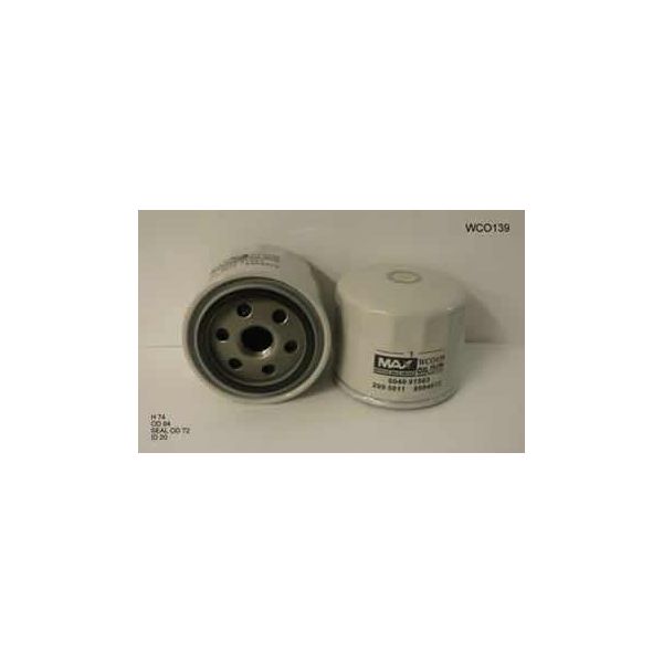 Wesfil WCO139 Oil Filter