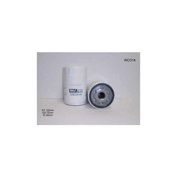 Wesfil WCO18 Oil Filter