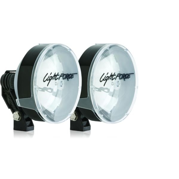 Lightforce Striker Halogen Driving Light 6" Spot Beam 12V 100W Twin Pack RMDL170HT