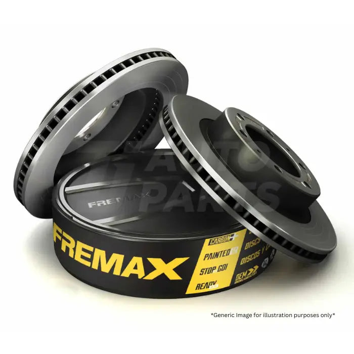 Fremax BD-1270 Brake Disc Rotor Pair 275mm