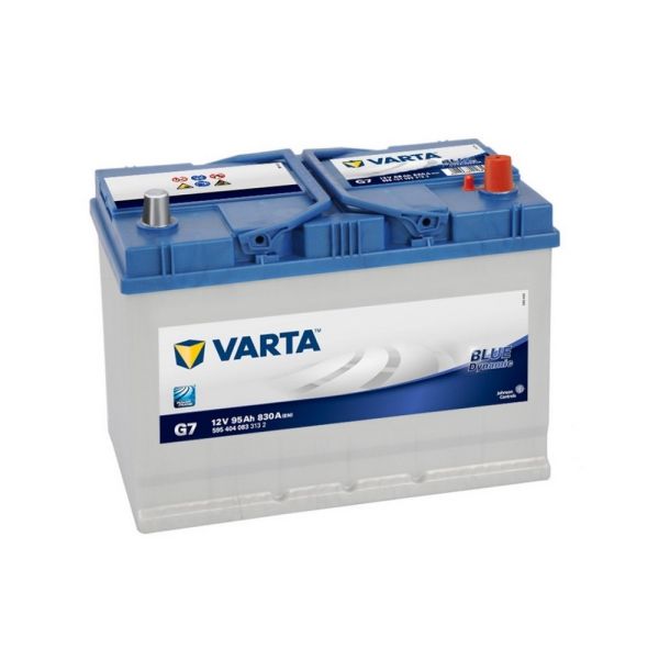 Varta G7 Blue Dynamic Flooded Battery 830CCA/165RC/SAE 0/N70ZZL