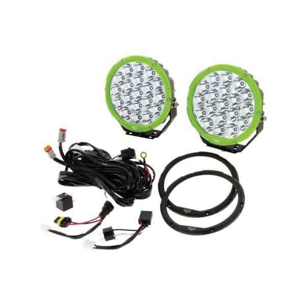Hulk 4x4 HU9633K Driving Lamps 7" Round LED Pair